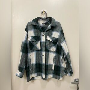 Zara plaid jacket